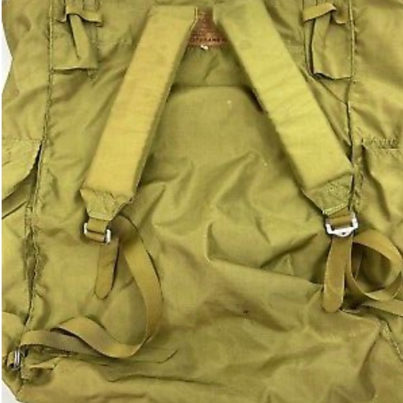 World Famous No. 707 Frame Back Pack Japan Nylon 3 Pockets - Picture 4 of 9